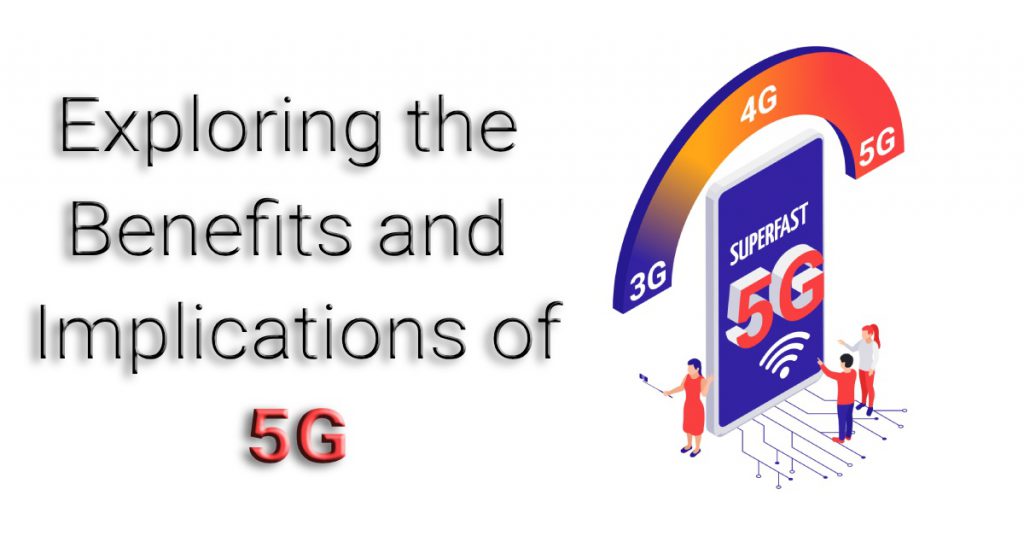 5G technology illustration