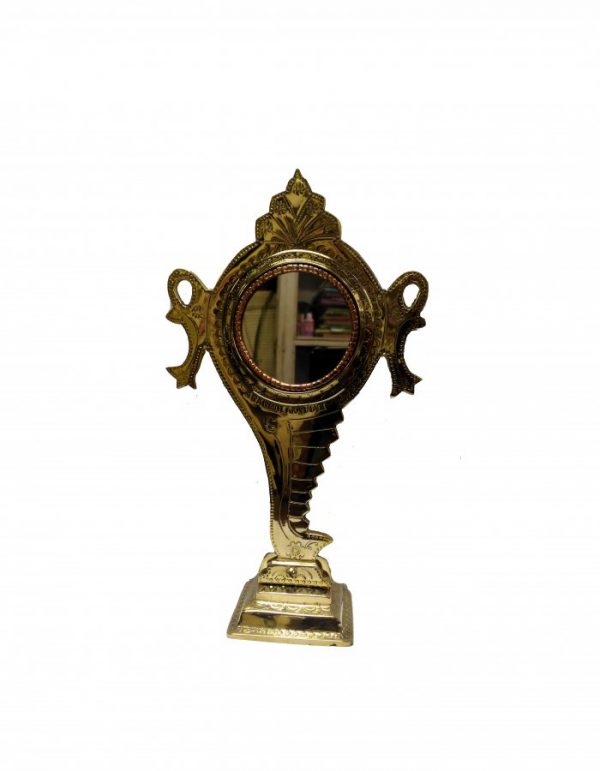 Mysterious Metal Mirror ''Aranmula Kannadi'' 3-inch