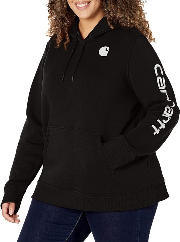 Carhartt Women's Clarksburg Graphic Sleeve Pullover Sweatshirt