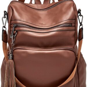 CLUCI Backpack Purse for Women Shoulder Bags with Tassel