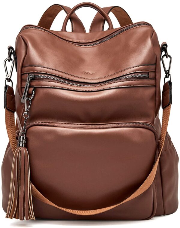 CLUCI Backpack Purse for Women Shoulder Bags with Tassel