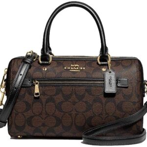 Coach Rowan Satchel In Signature Canvas