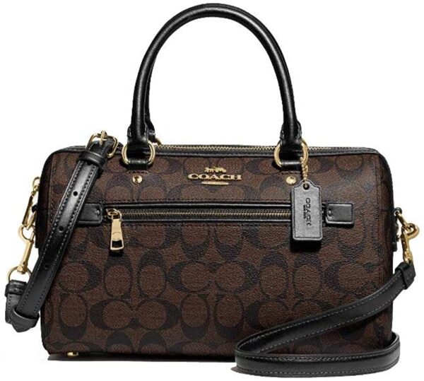 Coach Rowan Satchel In Signature Canvas