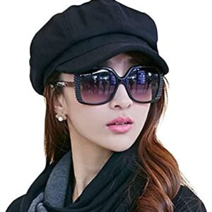 Comhats Womens Merino Wool Visor Beret Newsboy Cabbie Cap