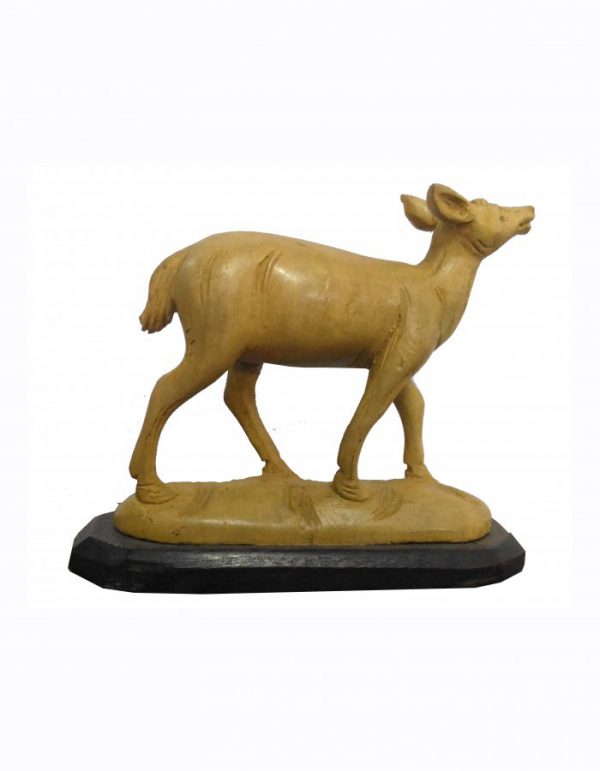 Whitetail Deer Sculpture - 4-inch