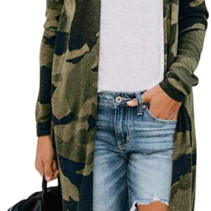 Dokotoo Womens 2021 Fashion Casual Open Thin Coats Jackets Outerwear