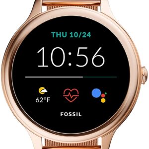 Fossil Women's Gen 5E 42mm Stainless Steel Touchscreen Smartwatch