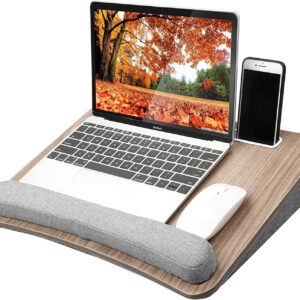HUANUO Lap Laptop Desk - Portable Lap Desk with Pillow Cushion