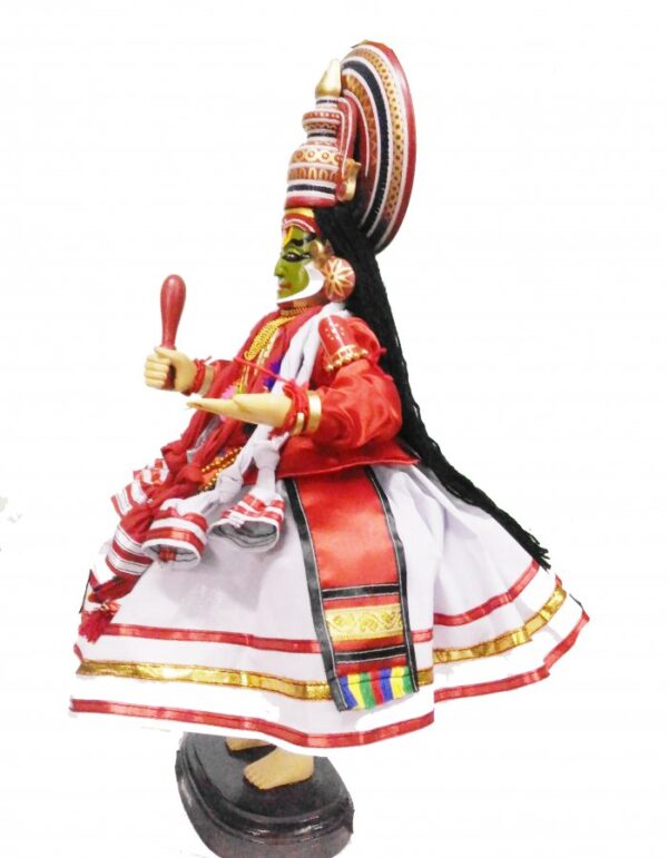 Kathakali Full Costume - Bhima - 16-inch - Image 2