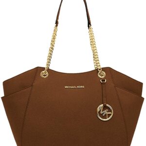 Michael Kors Women's Jet Set Travel Large Chain Shoulder Bag