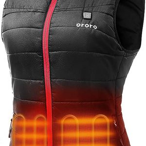 ORORO Women's Lightweight Heated Vest with Battery Pack