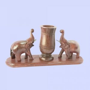 Birthday Gift Ideas Handcrafted Wooden Pen Pencil Holder 4-in