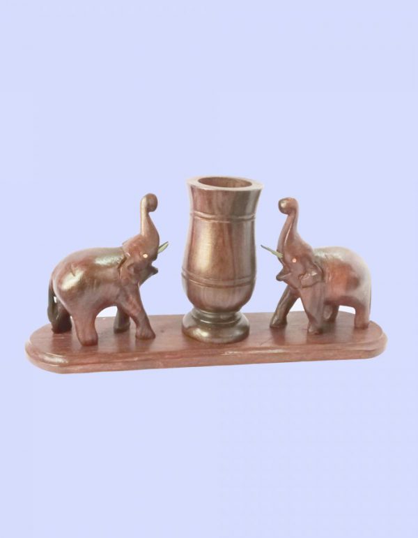 Birthday Gift Ideas Handcrafted Wooden Pen Pencil Holder 4-in