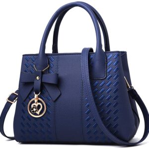 Purses and Handbags PU Leather Top Handle Satchel Shoulder Tote Bags