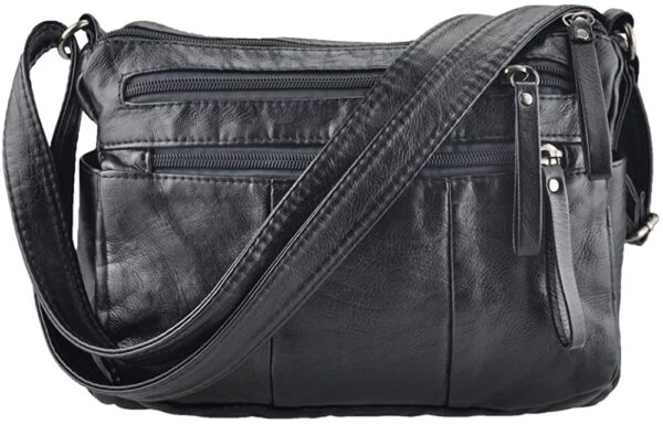 Women PU Leather Shoulder Bag Crossbody Purse Pocketbooks