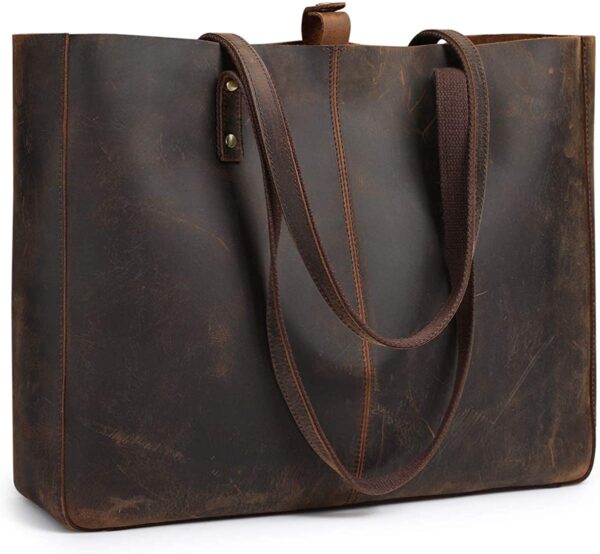 S-ZONE Shoulder Tote Bag for Women Large Handbag Work Purse