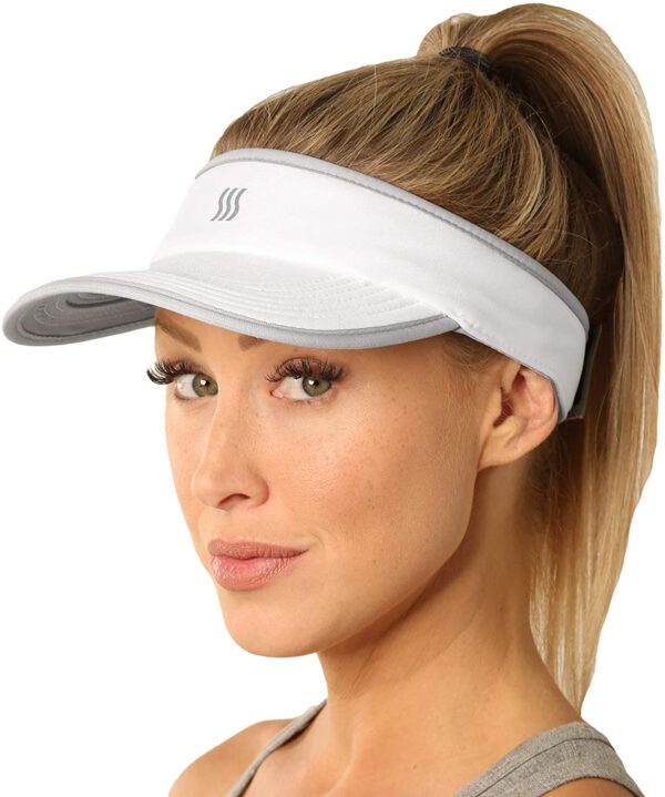 SAAKA Sport Visor for Women. Running, Tennis, Golf & All Sports