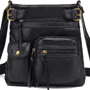 Scarleton Multi Pocket Crossbody Bag for Women, Shoulder Bag