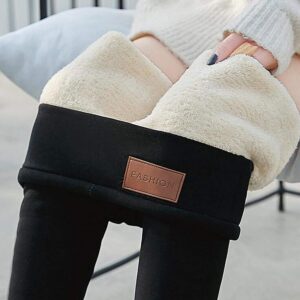 Super Thick Cashmere Leggings ,Andees Premium Fleece Lined Legging