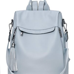 Telena Travel Backpack Purse for Women, PU Leather Bags