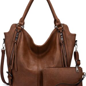 Tote Bag for Women PU Leather Shoulder Bags Fashion Hobo Bags