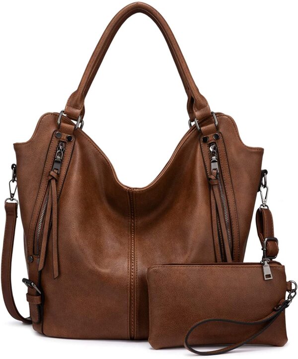 Tote Bag for Women PU Leather Shoulder Bags Fashion Hobo Bags