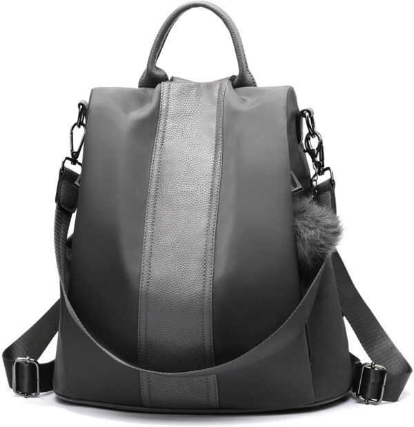 Women Backpack Purse Waterproof Nylon Anti-theft RucksackShoulder Bag