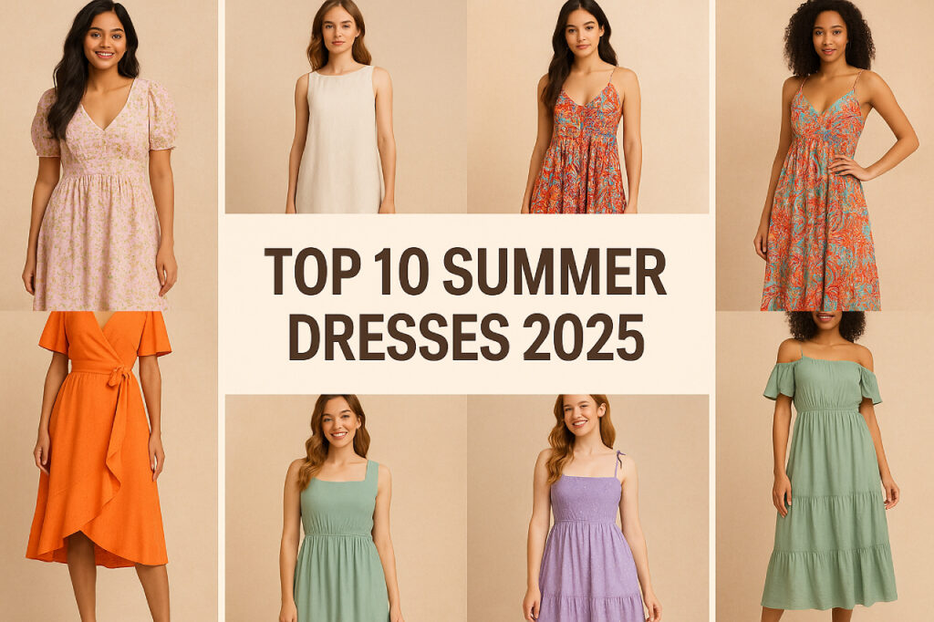 Top 10 Summer Dresses 2025 - Trending summer dress styles and fashion ideas